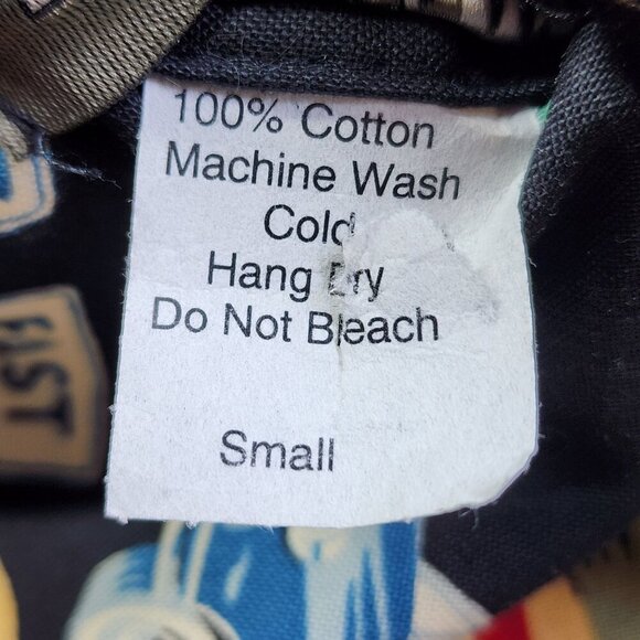 Route 66 Vintage-Themed Button-Up Shirt By High Seas Trading Co Men's Small - Picture 5 of 10